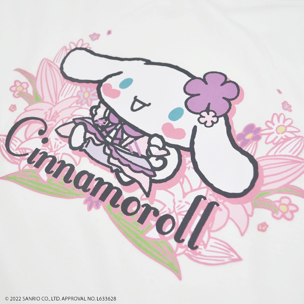 ЯiＭ:ＭiＲ(リムミル)×シナモロール コラボ半袖Tシャツ